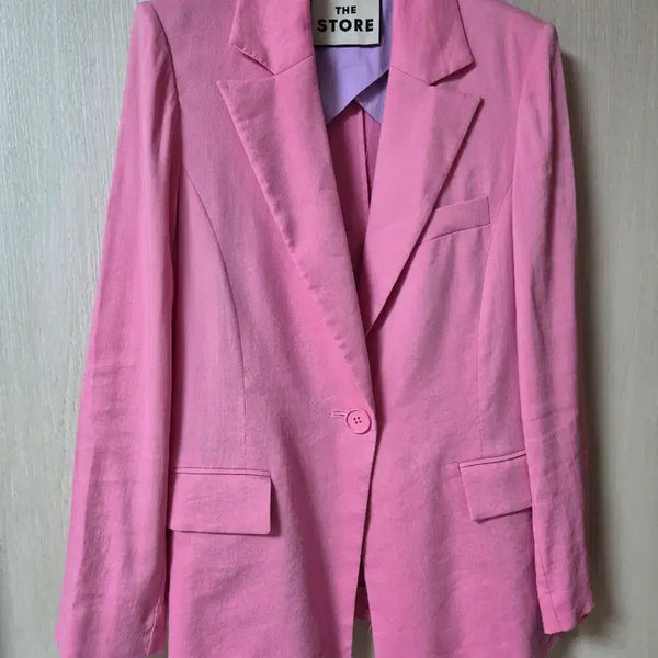 [BUNJANG] The Handsome Forme de Store Linen Jacket Blazer Size S / 한섬 폼더스토어 자켓 린넨 자켓 블레이져 S