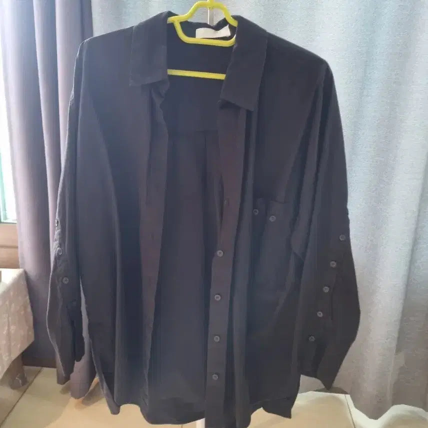 [BUNJANG] Basic Black Shirt for Women / 여성셔츠