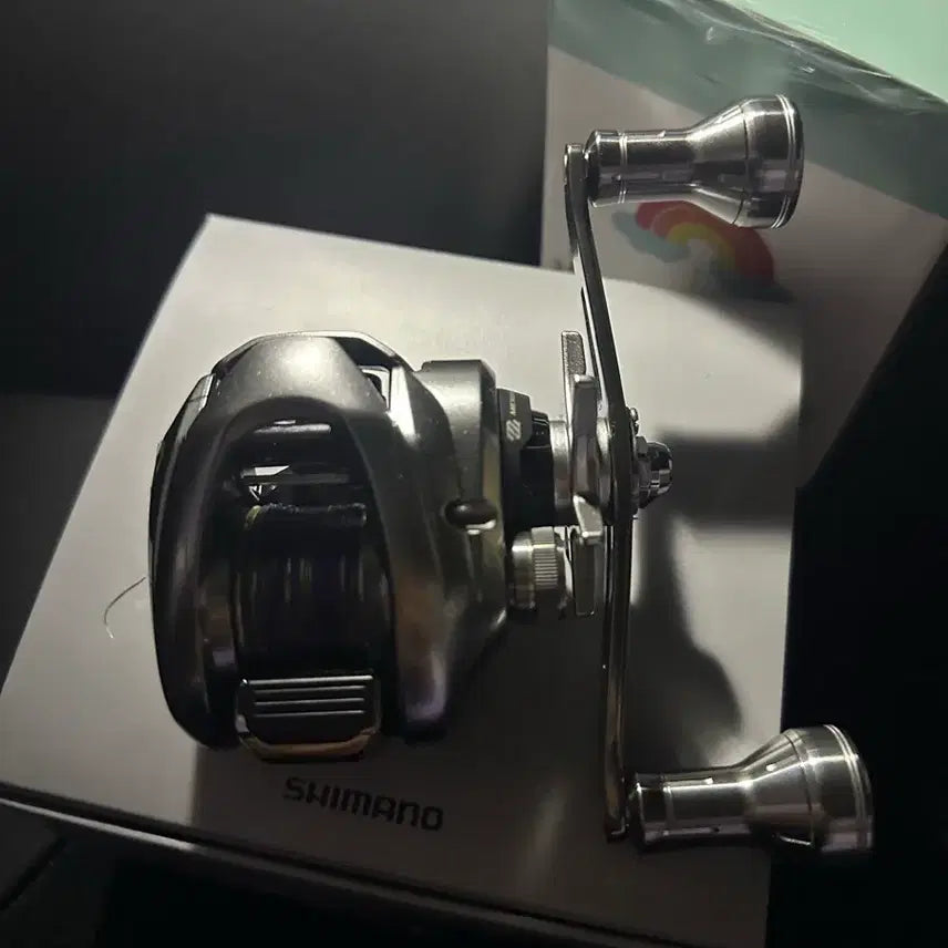 [BUNJANG] Shimano Stella 100pg Reel with Yumeya Double Handle (Unused) / 미사용) 스티레100pg + 시마노 유메야 더블핸들 교체