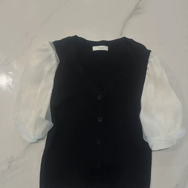 [BUNJANG] Women's Knit Short Sleeve Top / 수입매장구매)여성 니트반팔 55