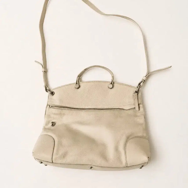 [BUNJANG] Furla Piper Leather 2-Way Bag - Ivory / 훌라 아이보리 컬러의 파이퍼(Piper) 가죽 2WAY 백