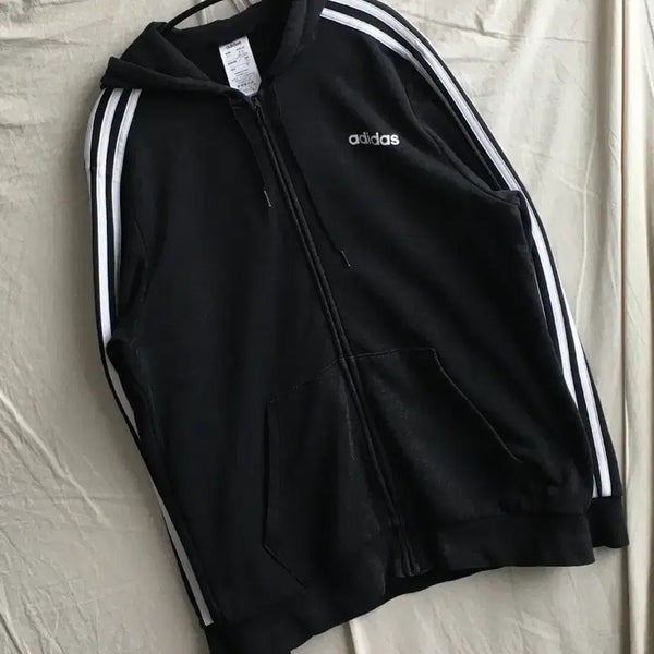 [BUNJANG] Adidas Logo Hoodie Zip-Up / 아디다스 로고 후드집업