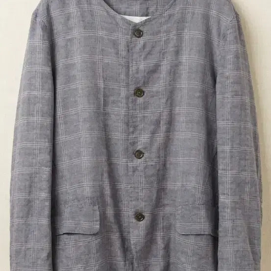 [BUNJANG] New Season Lightweight Check Jacket (Size 66-77) / 실물갑/새상품 간절기 체형커버 완벽! 여리여리 체크 자켓 (66-77)