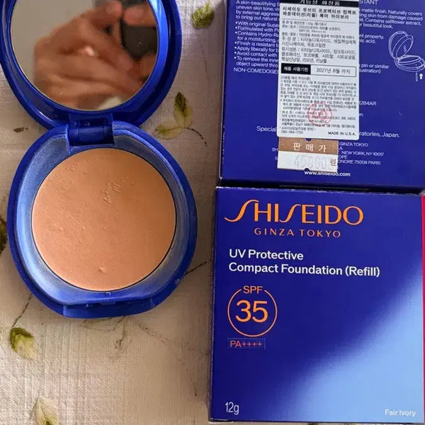 [BUNJANG] Shiseido UV Compact Foundation Refill (Fair Ivory) / 시세이도 uv컴팩트 파운데이션