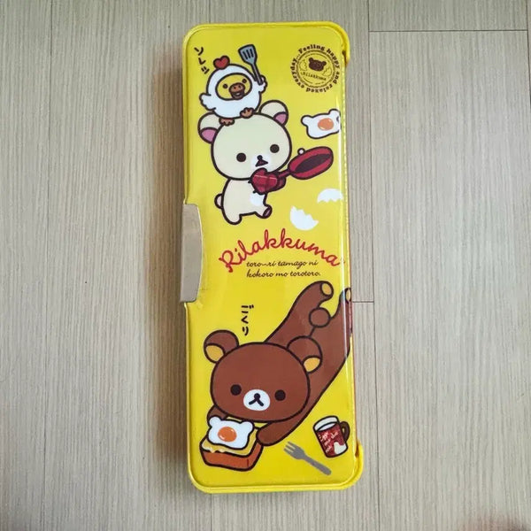 [BUNJANG] Rilakkuma Magnetic Pencil Case / 리락쿠마 자석 필통