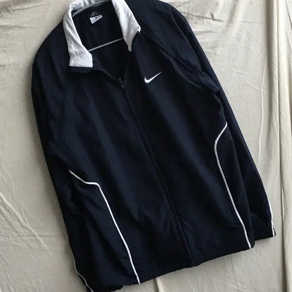 [BUNJANG] Nike Swoosh Logo Windbreaker Jacket / 나이키 스우시로고 바람막이