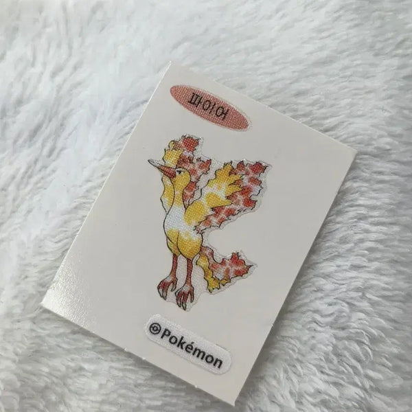 [BUNJANG] Pokemon Fire Ttibu Seal Stickers / 포켓몬 파이어 띠부씰 스티커 판매