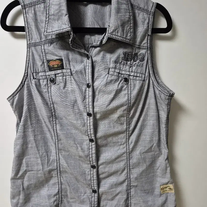 [BUNJANG] Harley-Davidson 120th Anniversary Women's Sleeveless Top & Short Sleeve Shirt Bundle / 할리데이비슨(여성)120주년 기념 민소매1+반팔1/총2벌