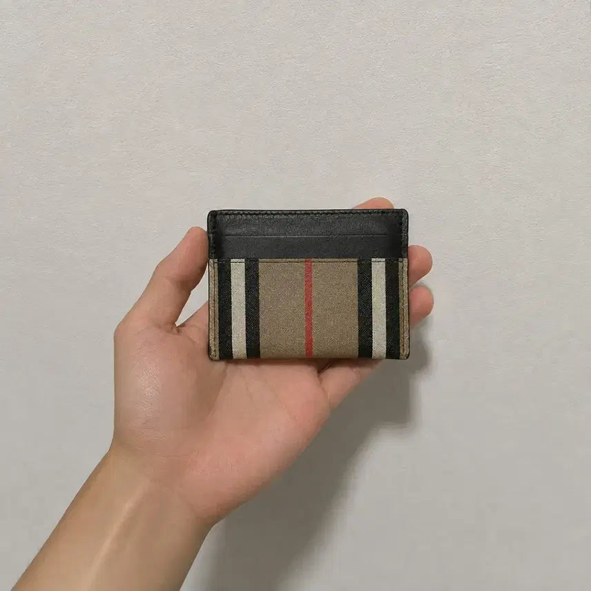 [BUNJANG] Burberry Check Card Holder / 버버리 체크 카드지갑