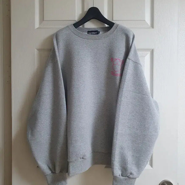 [BUNJANG] Oversized Sweatshirt Grey / (새상품)박시 맨투맨 그레이