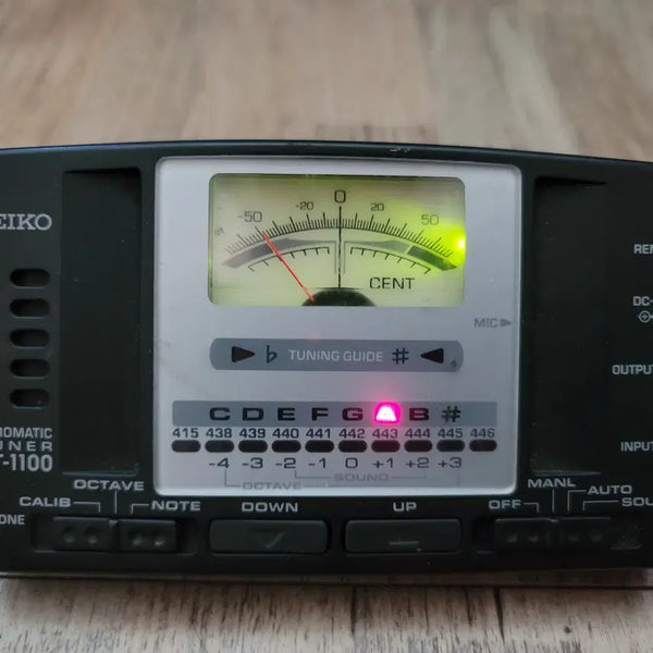 [BUNJANG] Seiko ST-1100 Tuner / 세이코 ST-1100 튜너 튜닝기+AC/DC 어댑터
