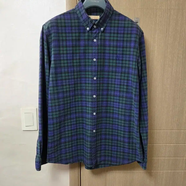 [BUNJANG] Beanpole Oxford Check Shirt Size 105 / 빈폴 옥스포드 체크 셔츠 105
