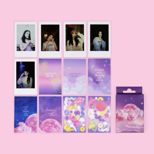 [BUNJANG] IU Strawberry Moon Polaroid Set / 아이유 스트로베리문 폴라로이드 세트