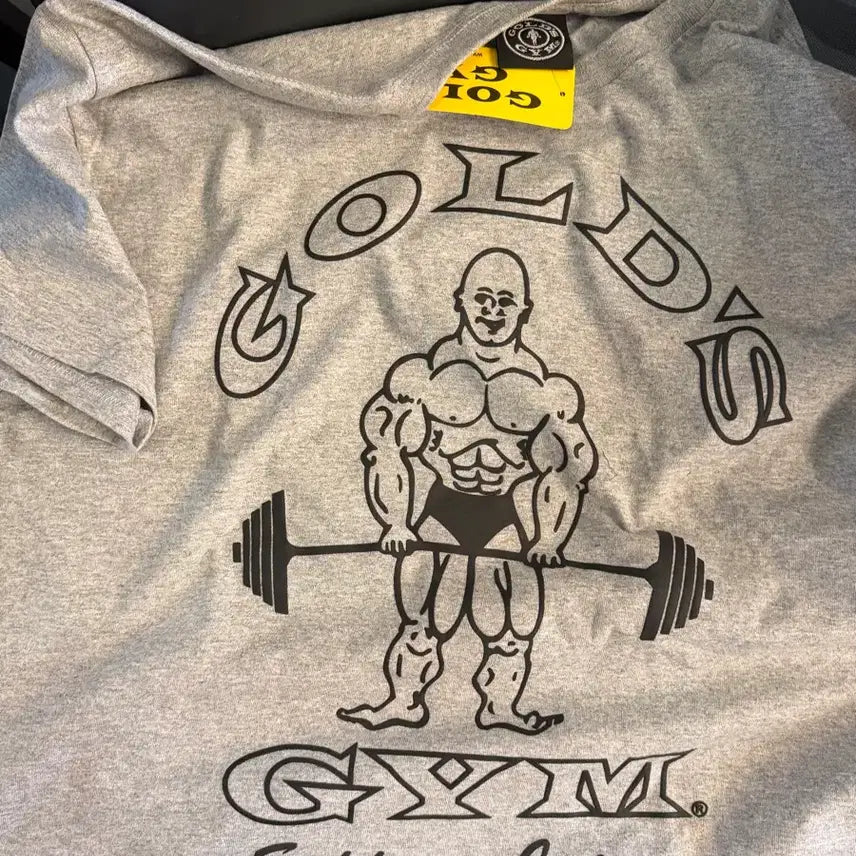 [BUNJANG] Goldgym Sapporo Limited Edition T-Shirt - Grey, L / 새상품) 골드짐 삿포로 한정판 반팔 그레이 L