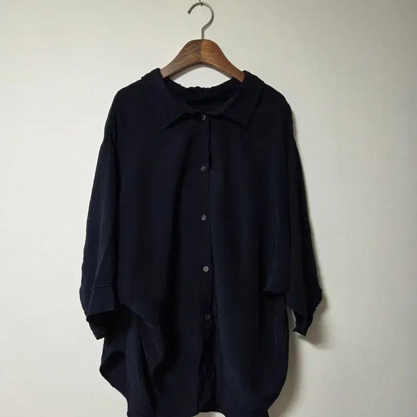 [BUNJANG] KUHO Rayon Boxy Blouse / 구호 KUHO 시원한 촉감 박시 블라우스 (2022)