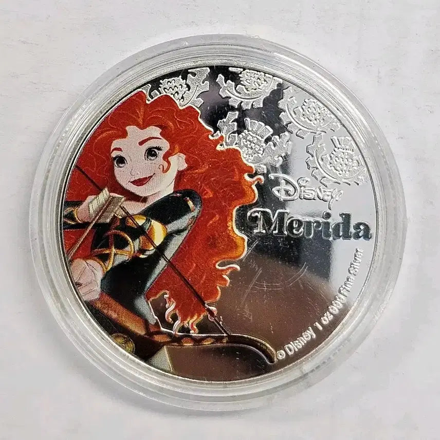 [BUNJANG] Disney Series Merida Large Coin / [대형동전] 디즈니 시리즈 메리다 K218