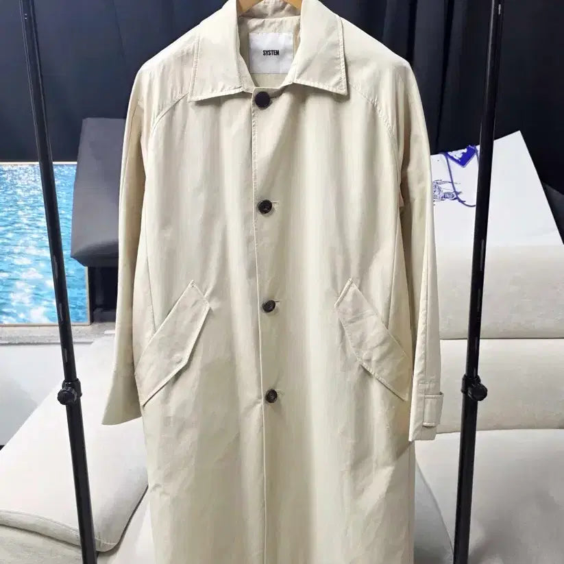 [BUNJANG] System Homme Men's Trench Coat / 남자 시스템옴므 트렌치 코트