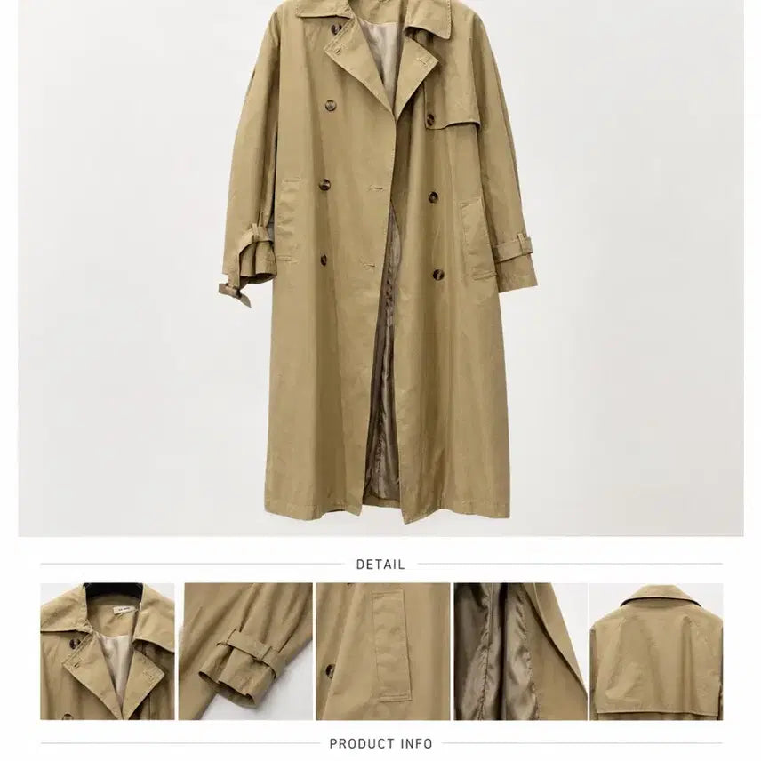 [BUNJANG] Mills Studio Beige Coat / 밀스튜디오 베이지 코트
