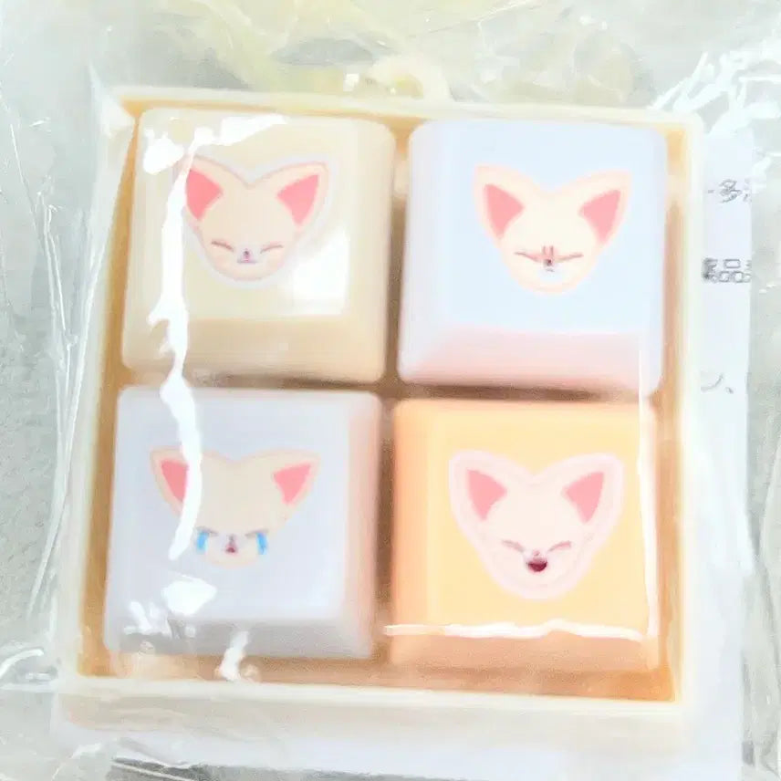 [BUNJANG] Foxine Skizoo Kuji Keyring / 일본 키캡 키링 폭시니 스키주 쿠지