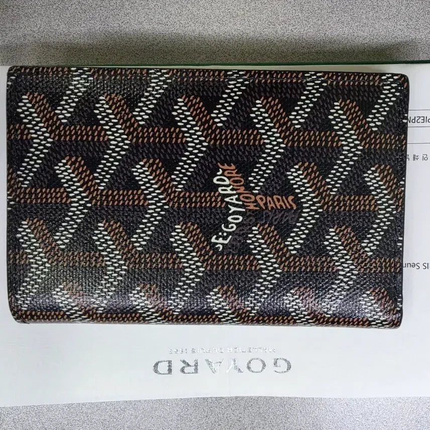 [BUNJANG] Goyard Saint-Pierre Card Holder Black / 고야드 생피에르 카드지갑