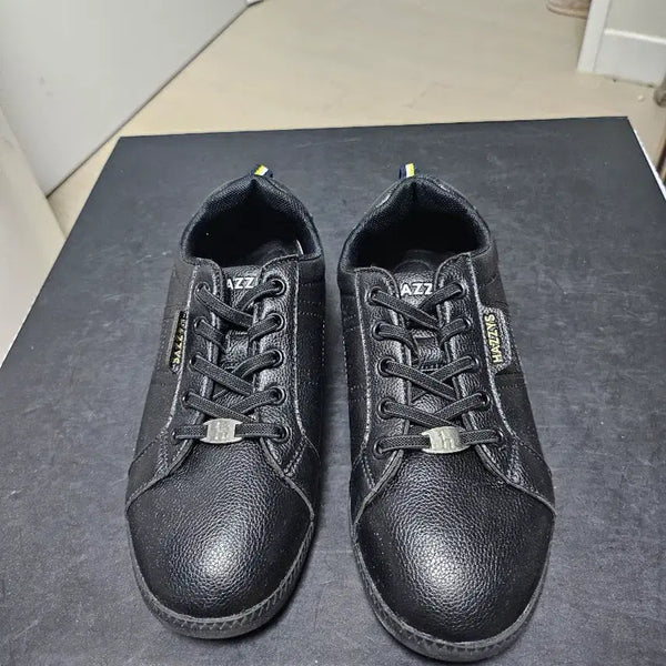 [BUNJANG] Hazzys Leather Sneakers Black 220mm / 헤지스 스니커즈 블랙 220mm 상태매우좋음