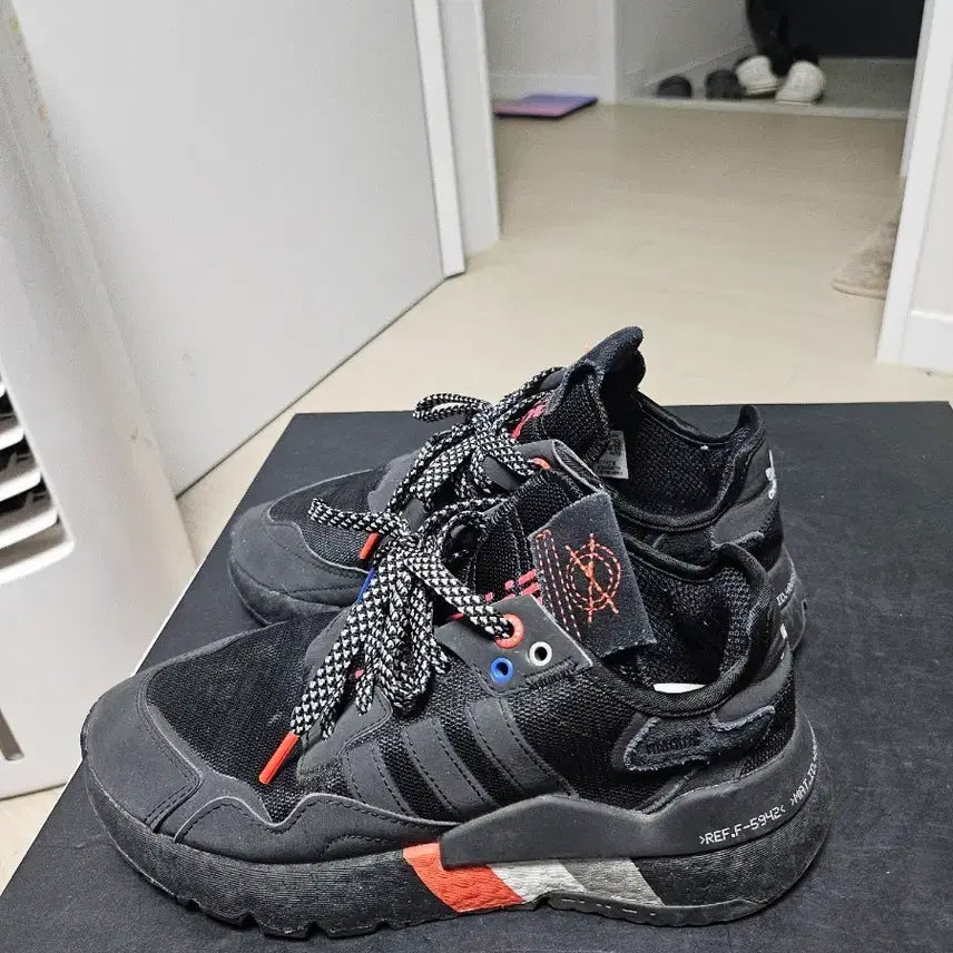 [BUNJANG] Adidas Nite Jogger Black 240mm Sneakers / 아디다스 나이트조거 블랙 240mm 상태매우좋음