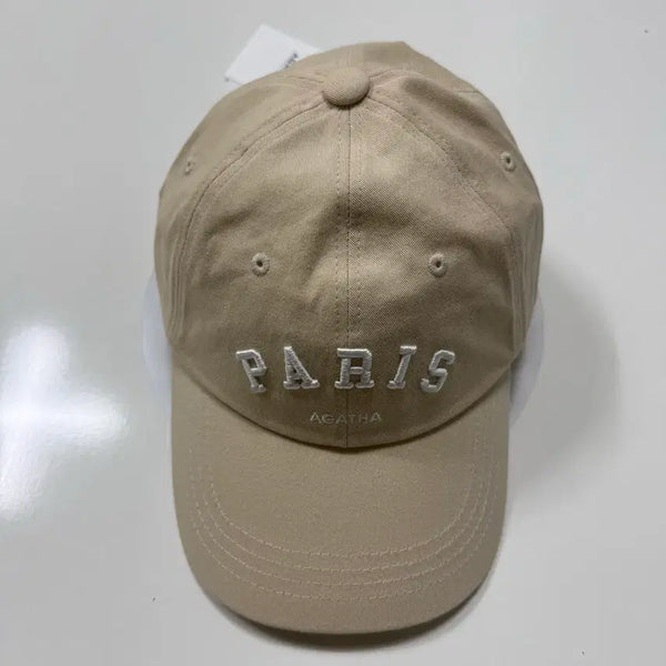 [BUNJANG] Agatha Paris Beige Ball Cap / 아가타 파리 볼캡 베이지 새상품 정품