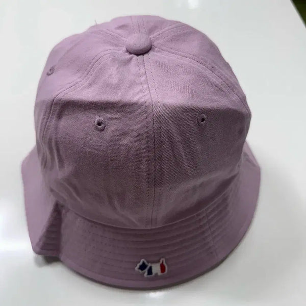 [BUNJANG] Agatha Paris Lavender Dog Embroidery Bucket Hat with String / 아가타 버킷햇(스트링도있음) 새상품 정품