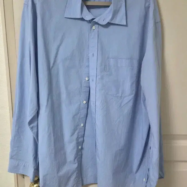 [BUNJANG] Pottery Comfort Shirt Sax / 포터리 컴포트 셔츠 sax (2 size)