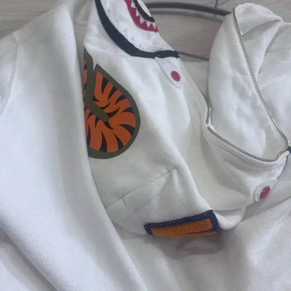 [BUNJANG] BAPE Full-Zip Hoodie Shark Teeth Tiger Camo / 베이프 후드집업