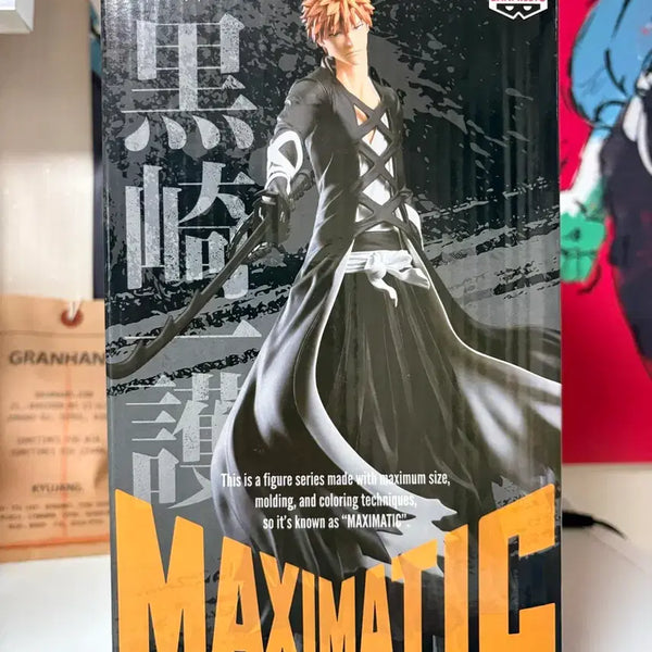 [BUNJANG] Bleach Maximatic Ichigo Kurosaki Figure (Sealed) / 미개봉) 블리치 맥시매틱 쿠로사키 이치고