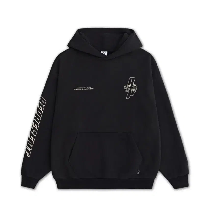[BUNJANG] Puma x Represent LS Hoodie / 푸마x리프레젠트 LS 후디 새제품