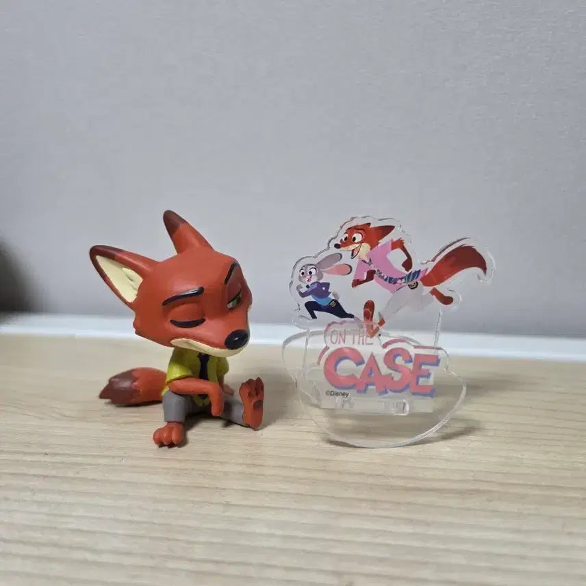 [BUNJANG] Zootopia Nick Wilde & Judy Hopps Acrylic Figure Gacha Bundle Set / 주토피아 닉 주디 아크릴 피규어 가챠 일괄