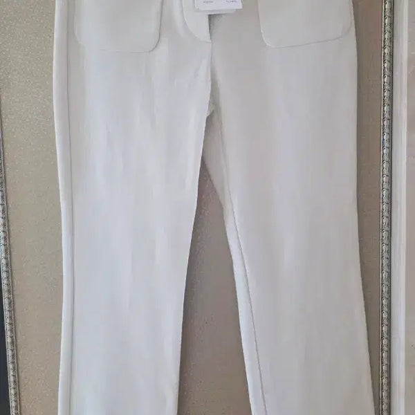 [BUNJANG] TIME (by Handsome) Ecru Cotton Blend Pants / 한섬 타임TIME  팬츠 (새상품)