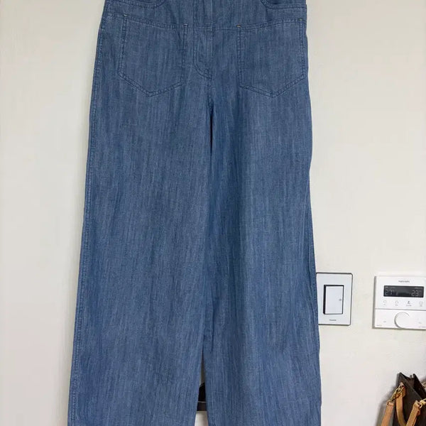 [BUNJANG] System Wide Leg Pants / 한섬 시스템 와이드 팬츠