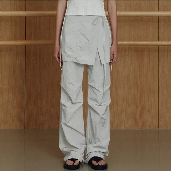 [BUNJANG] LE RAE LAB Skirt Two-Way Cargo Pants / LE  르 랩 스커트 투웨이 카고 팬츠
