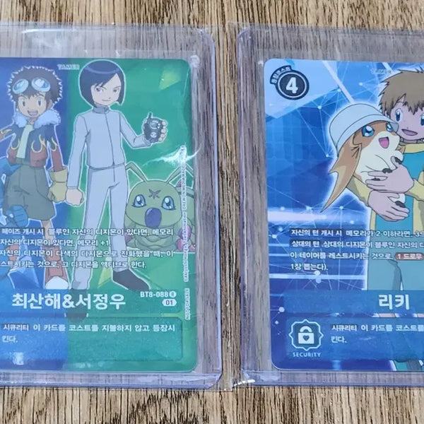 [BUNJANG] Digimon Card Bundle Set (2 Types) / 디지몬 카드 2종 일괄 판매