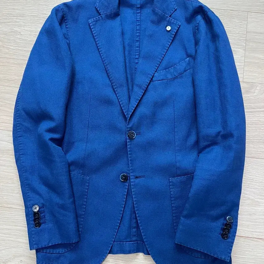 [BUNJANG] L.B.M. 1911 Linen Blend Royal Blue Jacket Size 46 / 루비암 lbm 1911 블루 자켓 46 사이즈 린넨혼방 l.b.m. 1911