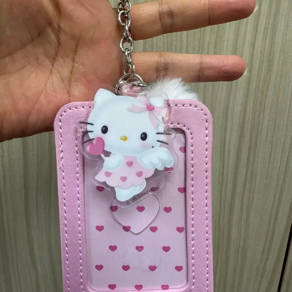 [BUNJANG] Sanrio Hello Kitty Card Case Keyring Strap / 산리오 헬로키티 카드케이스 키링 스트랩