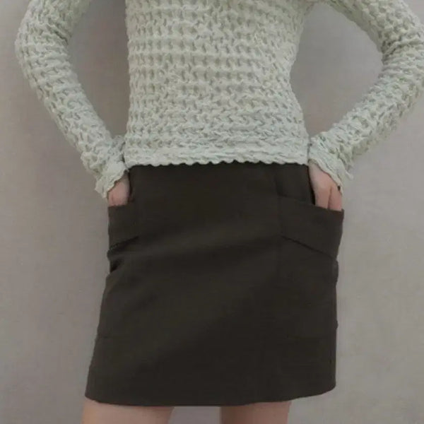 [BUNJANG] L'EQUIPE BAG Cargo Mini Skirt S / 루에브르 카고 미니스커트 S