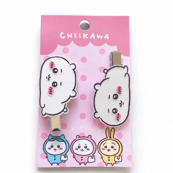 [BUNJANG] Chiikawa Hairpin / 치이카와 머리핀 먼작귀