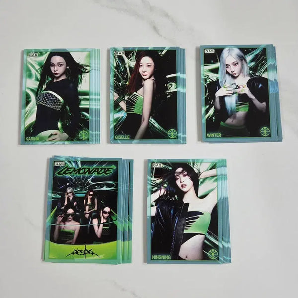 [BUNJANG] aespa GAS Photocard Set (5 Types) / GAS X AESPA 카드 5종 세트