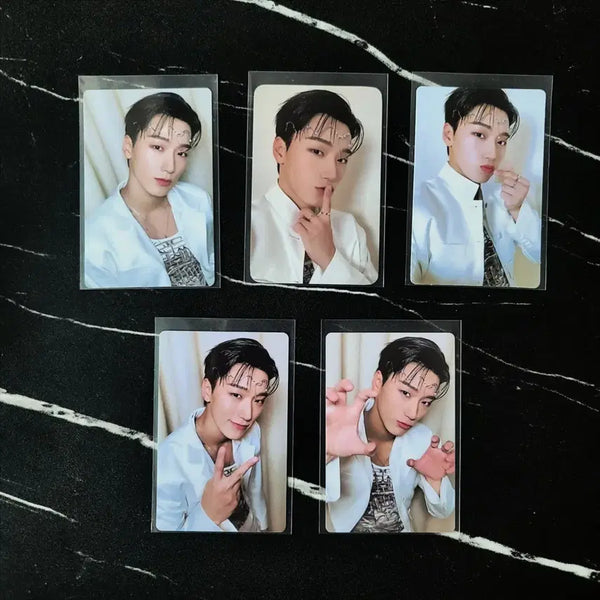 [BUNJANG] ATEEZ Choi San Golden Hour Part.2 Photocard Bundle Set / [5장일괄] 에이티즈 최산 포카세트
