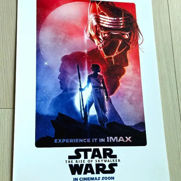 [BUNJANG] Star Wars: The Rise of Skywalker IMAX Poster (A3) / [전용박스포장]영화 스타워즈 라이즈오브스카이워커 아이맥스 포스터(A3)