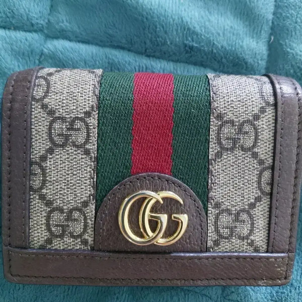 [BUNJANG] Gucci Ophidia Bi-fold Wallet / 구찌 오피디아 반지갑 면세점정품