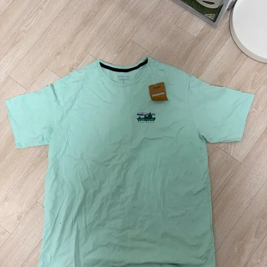 [BUNJANG] Patagonia Short Sleeve T-Shirt Green Yellow / 파타고니아 반팔 팝니다.