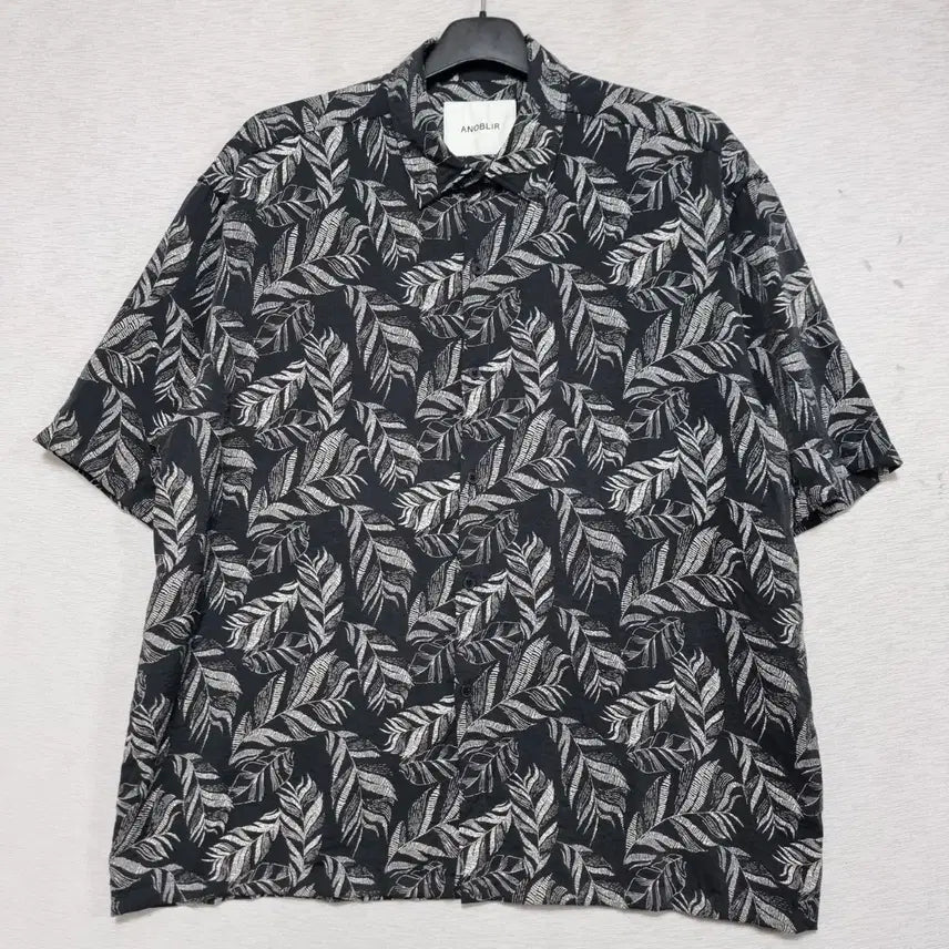 [BUNJANG] Annoblier Leaf Pattern Men's Shirt XL / 아노블리어 낙엽 남방 남자105사이즈ㅡ0325ㅇㅇ