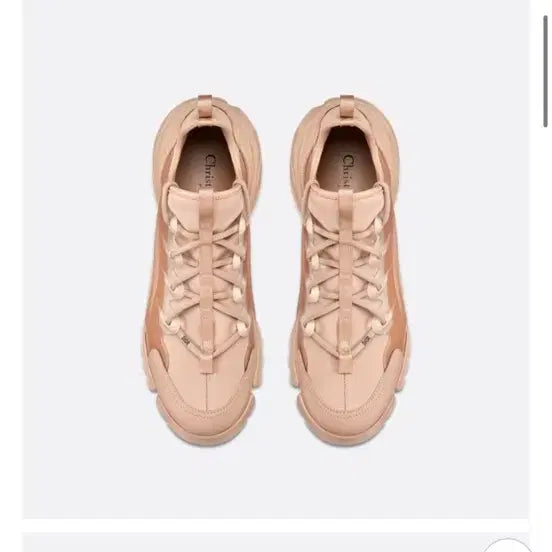 [BUNJANG] Dior D-Connect Neoprene Sneakers Nude / 디올 디커넥트 네오프렌 스니커즈