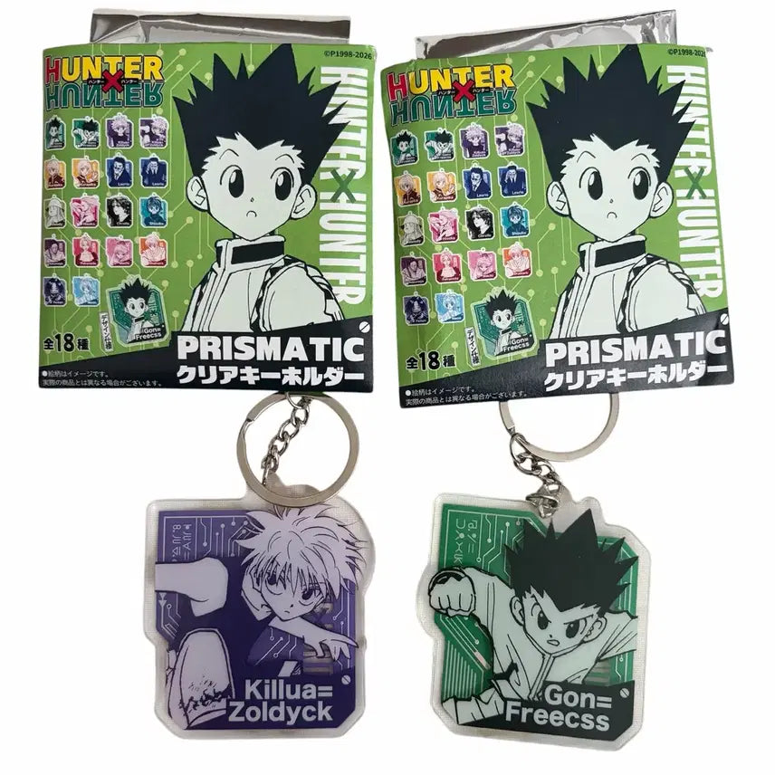 [BUNJANG] Hunter x Hunter Jump Shop Acrylic Keychain Bundle - Gon & Killua / 일괄) 헌터헌터 중프샵 점프샵 아크릴 키링 곤 키르아