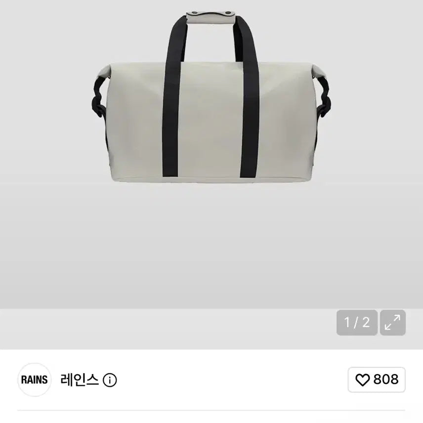 [BUNJANG] RAINS Hilo Weekend Bag - Matrix / OS 새제품 레인스 Hilo Weekend Bag - Matrix